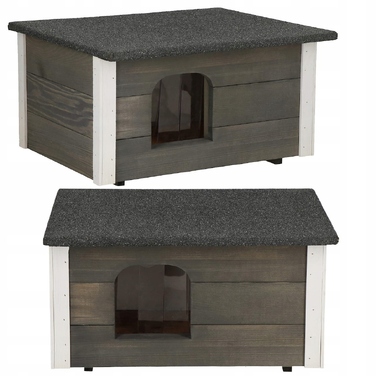 Буда для собак Springos, дерево, зовнішні розміри: 54 см x 39 см x 30 см
