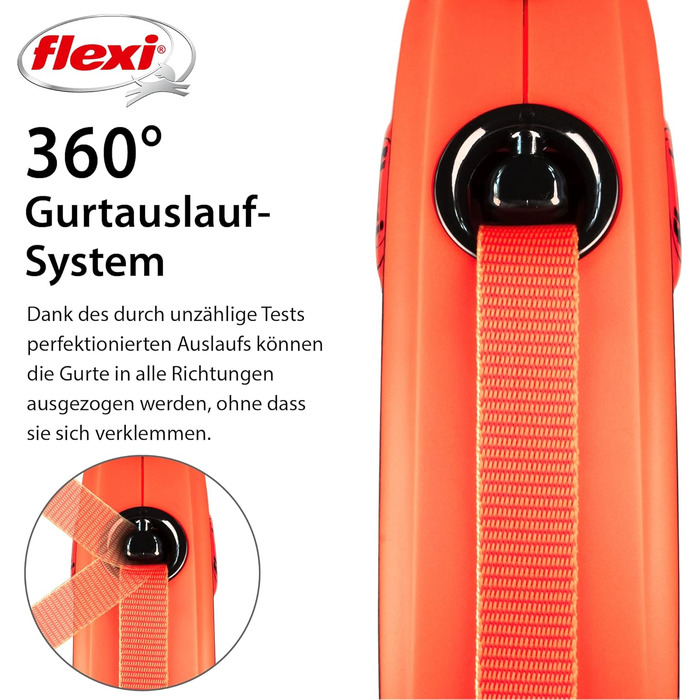 Повідок-рулетка FLEXI XTREME 5 м для собак до 35 кг