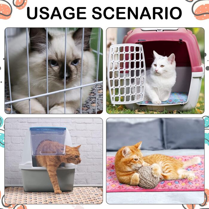 М'яка ковдра для морських свинок Namalu: водонепроникна, з флісу, 30x30 см, для клітки, повторного використання