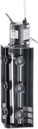 Внутрішній фільтр Hydor CRYSTAL 200 для акваріумів 120-200 л, 2 ступені фільтрації, з активованим вугіллям та комплектом Вентурі