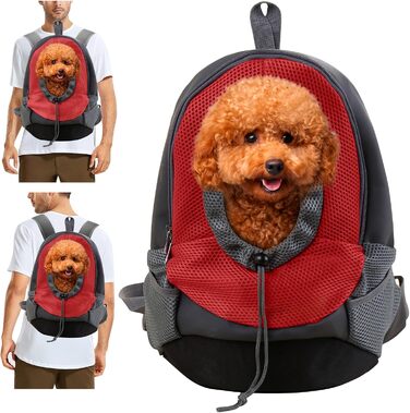PETCUTE рюкзак для собак, транспортувальна сумка для маленьких собак, рюкзак для перенесення домашніх тварин