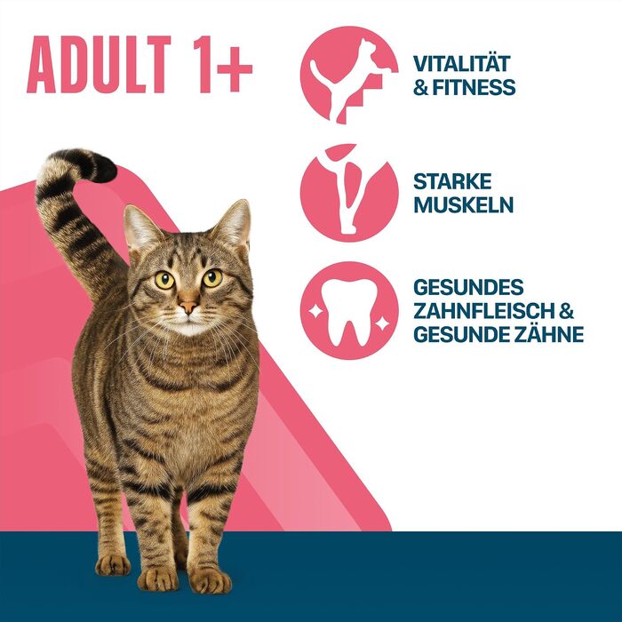 Сухий корм для дорослих котів Perfect Fit Adult 1+ з лососем, 7 кг