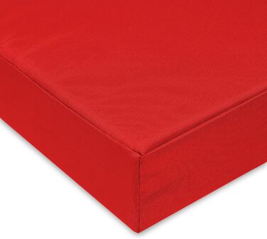 Крісло-лежанка для собак SuperKissen24 - водовідштовхувальний лежак для тварин, 120x80 см, червоний