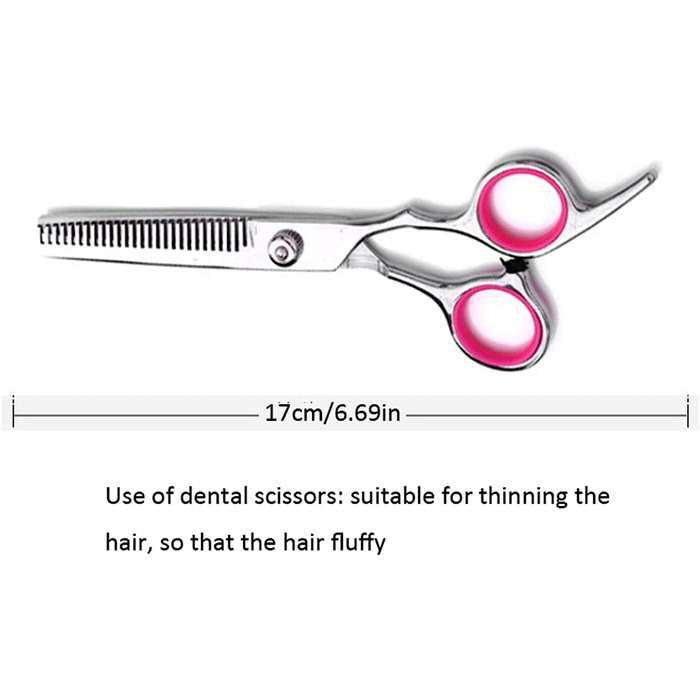 Набір ножиць для грумінгу собак та котів: прямі, зігнуті, з нержавіючої сталі