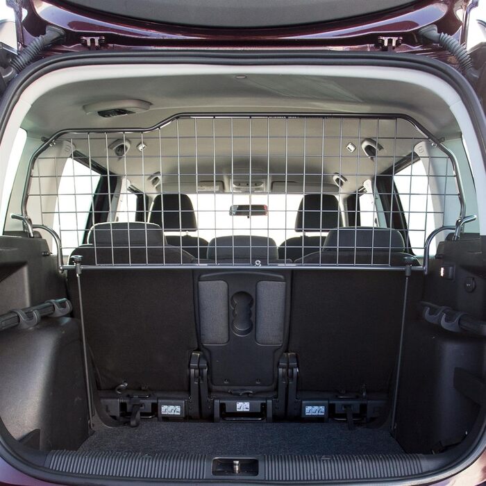 Автомобільна решітка для багажника Travall для Skoda Yeti (2009-2017), захисна перегородка для перевезення домашніх тварин та вантажу, сталева, індивідуальна, для захисту багажного відсіку