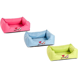 Крісло-ліжко для собак Montenegro, блакитне, 80 x 67 x 22 см