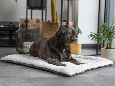 TrendPet Heaven двостороння утеплена ковдра для собак і котів, сіра, 110x70 см