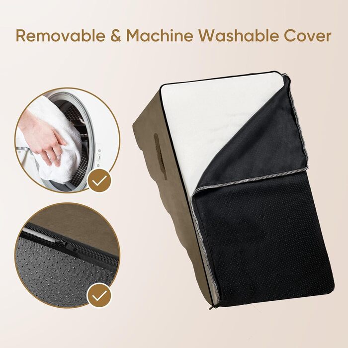 Сходинка для собак та котів PAWSCART, 4-ступенева, 49.8 см, м'який пінополіуретан, протиковзка поверхня