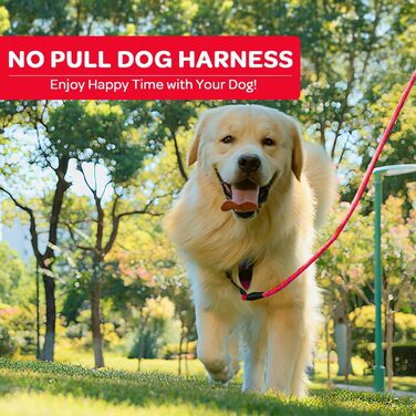 Шлейка для собак середнього розміру FURRYFECTION, антивитягуюча, зручна, з регулюванням, з ліскою, Oxford Edition