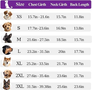 Зимовий теплий водонепроникний зимовий одяг для собак, розмір M, фіолетовий