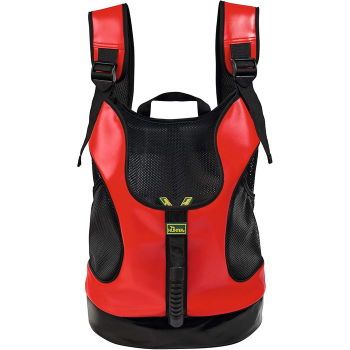 Рюкзак-переноска для собак та котів до 8 кг, червоний, розмір one-size (102 x 51 x 89 см)