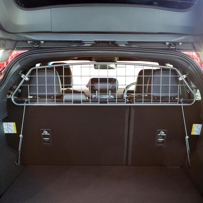 Travall Hundegitter для Ford Mustang Mach-E (2020-): захист багажника, сітка для собак, міцний сталевий бар'єр