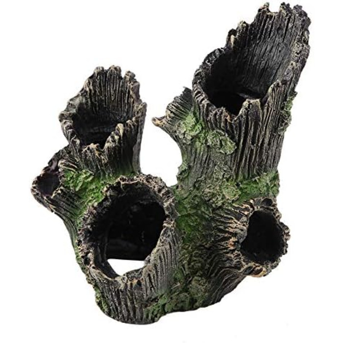 Штучний корінь для акваріума Zerodis з штучного каміння, укриття для креветок, декор для акваріума