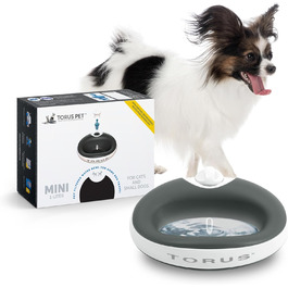 Автоматична поїлка для котів і малих собак Torus Pet Mini, з вугільним фільтром, 1 л, портативна, антимікробна, BPA-free