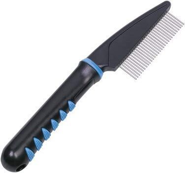 Ноббі Комфорт Лайн: ротаційна щітка для розплутування шерсті (39 зубців) та гребінець для розплутування шерсті з ротаційними зубцями середньої жорсткості (29 зубців)