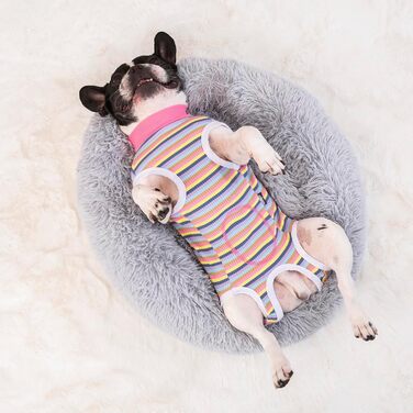 Рожевий одяг для собак після операції (2 шт.) - Комбінезон для собак, котів, цуценят, після стерилізації, захист від швів