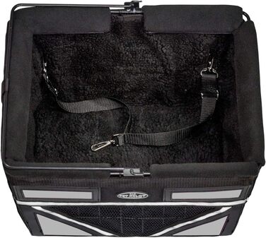 TRAVELIN K9 Pet-Pilot MAX: велосипедний кошик для собак | 8 кольорів (срібний)