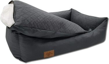 Ліжко для собак Odolplusz XXL - велике, м'яке, з водовідштовхувальним покриттям | 100 x 70 x 19 см