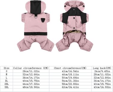 Зимовий теплий пуховик для собак, для активного відпочинку, прогулянок, холодної погоди, білі, розмір M