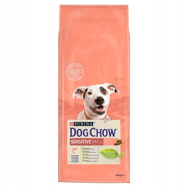 Корм для собак Purina Dog Chow Sensitive Adult Karma з лососем, 14 кг