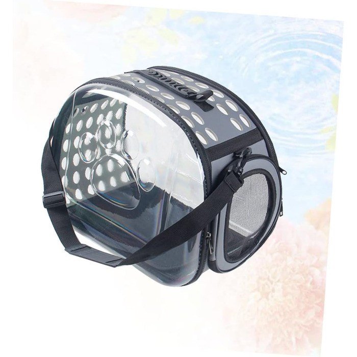 JOINPAYA Транспортувальна сумка для тварин великого розміру 42x28x32см, з крізьою поверхнею та регульованими ременями для котів та собак