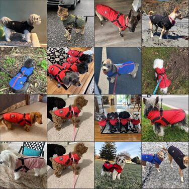 Жакети для собак Norbi, зимовий теплий нашийник, регульований, для будь-яких порід, жовтий, X-Large