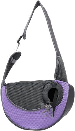 PETEMOO Сумка-переноска для собак і котів, рожева, для подорожей, з сіткою, до 2.5 кг