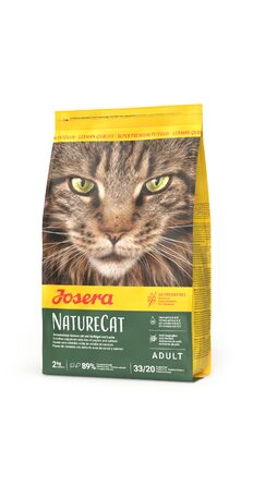Сухий корм для котів Josera NatureCat з лососем та птицею, 10 кг