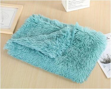 М'яка та зручна лежанка для котів та собак, плюшевий коврик, килимок для котячого ліжечка, килимок для собак, CuiGrün, 100x75 см