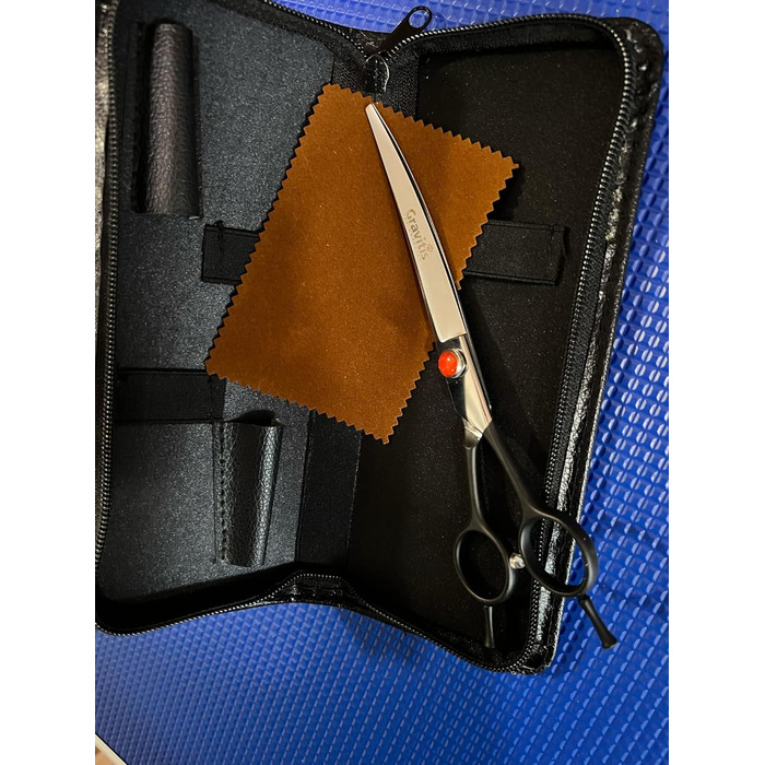 Професійна фен для грумінгу тварин, чорний, для правші та лівші, 19,1 см