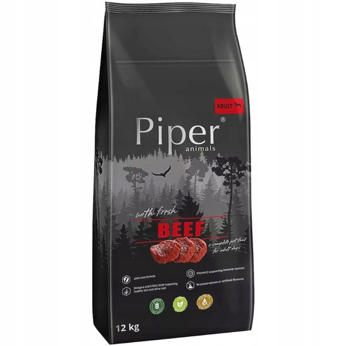 Сухий корм для собак Dolina Noteci Piper Animals з яловичиною, 12 кг
