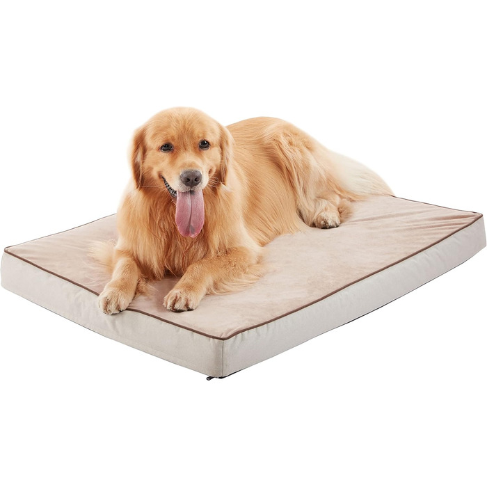 Ліжко для собак Memory Foam, розмір L, сіре