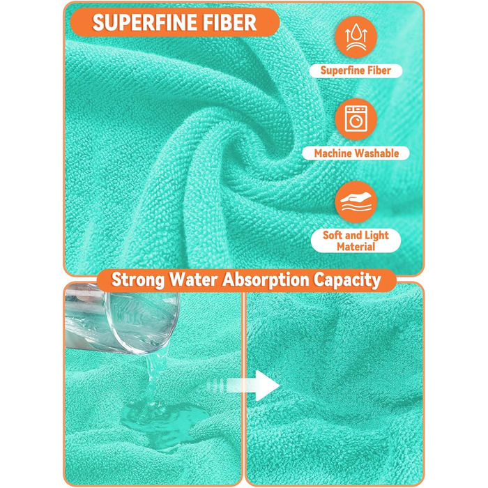 Рушник для собак JOOV E Dog Trockenmante: супер впитываючий, для купання, плавання, після прогулянки (зелений жаб, S, блакитний динозавр)