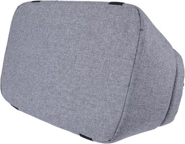 Сумка-переноска для собак BOUTIQUE ZOO XL до 15 кг – велика переноска для середніх собак та котів – м'яка, складна та пральна – 52×35×39 см – сіра