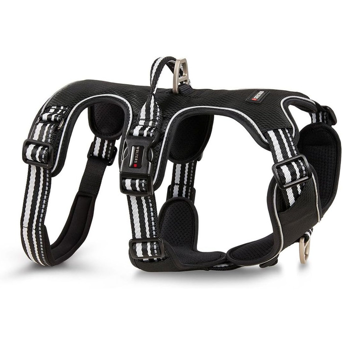 Посуда Wolters Active Pro No Escape, розмір 45-52.5 см, чорний/сріблястий