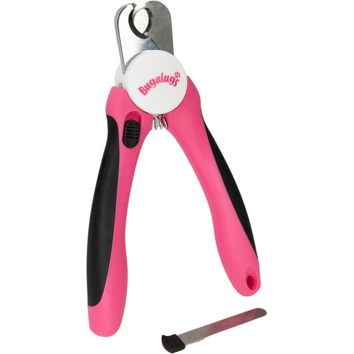 Триммер для собак та котів Bugalugs з захистом та пилочкою. Підходить для собак, котів, цуценят та кошенят. Розмір M-L