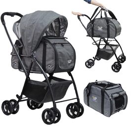 Транспортна система для тварин EzTravel - переноска з шасі