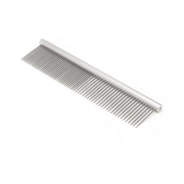 Набір для догляду за шерстю собак та цуценят Mikki: гребінець зі сталі та щітка Slicker з жорстким ворсом. Підходить для порід: пуделів, кокапу, лабрадуділів, кавапу, мальтипу та голден дуділів.