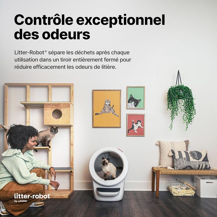 Автоматичний туалет для котів Litter-Robot 4 Білий, стартовий набір