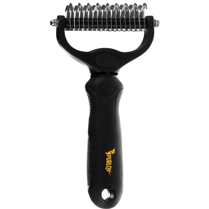 Підшерсткова щітка для собак та котів, гребінець для довгої шерсті, 20427