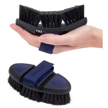 Щітка для собак з короткою шерстю Animalon Kurzhaar | Допомагає у період линьки | Інноваційна щітка для догляду за шерстю собак | Щітка-кардічка велика та маленька (блакитна)