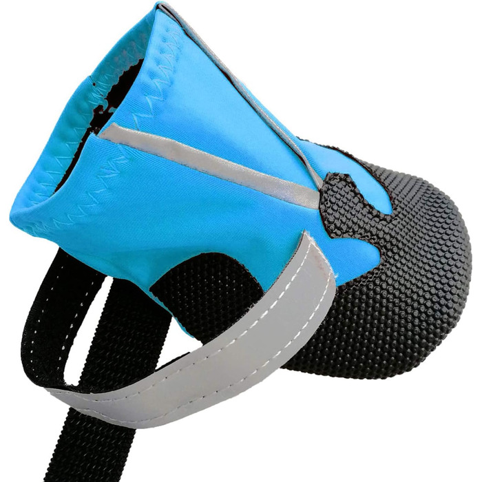 Водонепроникні чоботи для собак, 4 шт. - захист лап для малих, середніх та великих собак, блакитні та чорні