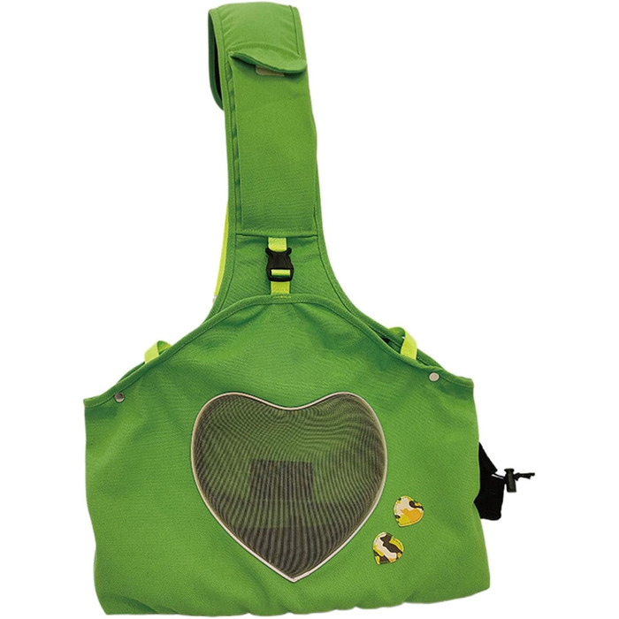 Сумка-переноска для собак і котів, легка переноска для тварин, зелена, для вигулу та подорожей