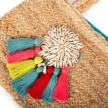 Сумка для собак Dog with a Mission Woodstock: містка переноска для маленьких собак та цуценят, сумка для вигулу, сумка на пляж, джут, 41 x 20 x 30 см