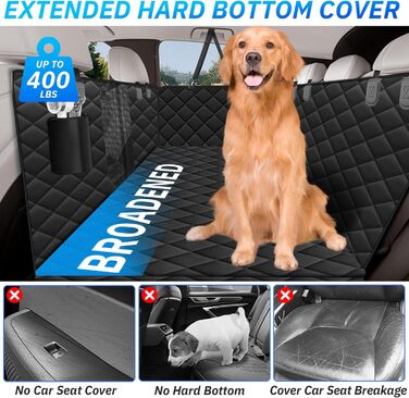 Автодеко для собак на заднє сидіння: захист, водонепроникність, ковзання, 137x147 см