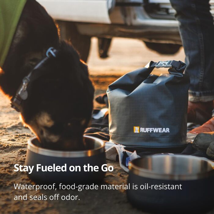 Ruffwear Kibble Kaddie: Переносний мішок для корму для собак, 10L, Blaugrau (Slate Blue)