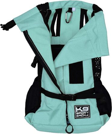 K9 Sport Sack рюкзак-переноска для собак, вентиляція, регульований, для малих і середніх порід, ветеринарне схвалення, сірий, розмір L