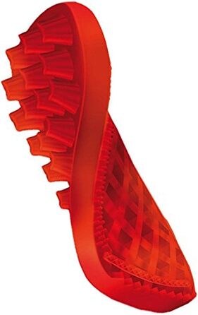 Щітка для собак з довгим волоссям Pet+Me PETM009, червона