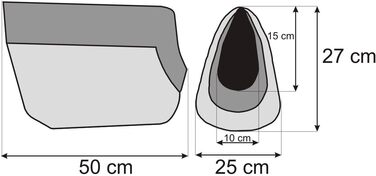 Сумка-переноска для собак і котів, сіра, до 2,5 кг, екошкіра