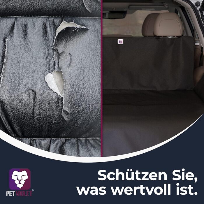 Захист для багажника авто для собак: килимок-декиця, універсальний, захисна матерія